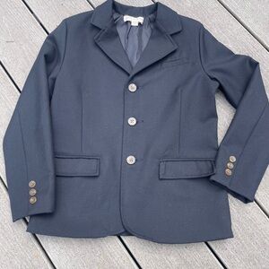 Hope & Henry Boys Classic Suit Jacket Blazer Dark Navy size boys M 7-8